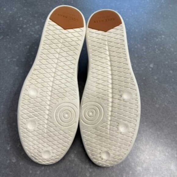 Cole Haan Grand.OS White Leather & Suede Sneakers – Men’s Size 11.5M - Picture 7 of 11